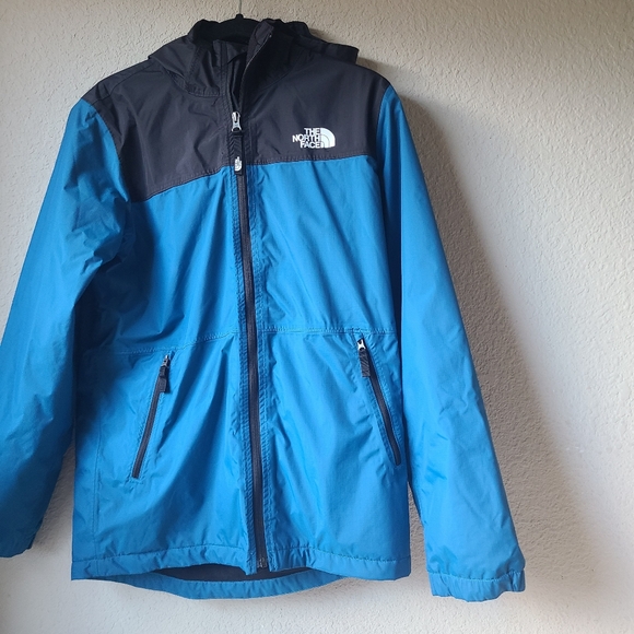 The North Face Other - The North Face Teal and Charcoal Jacket Boys Size XL